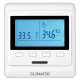 Терморегулятор с ЖК-дисплеем CLIMATIQ РT (white)